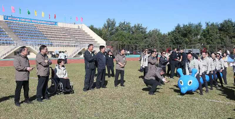 北京市残疾人联合会-团结奋进，放飞梦想——市残联第七届职工运动会成功举办