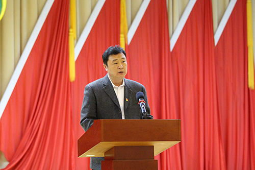 市残联党组书记郭旭升讲话