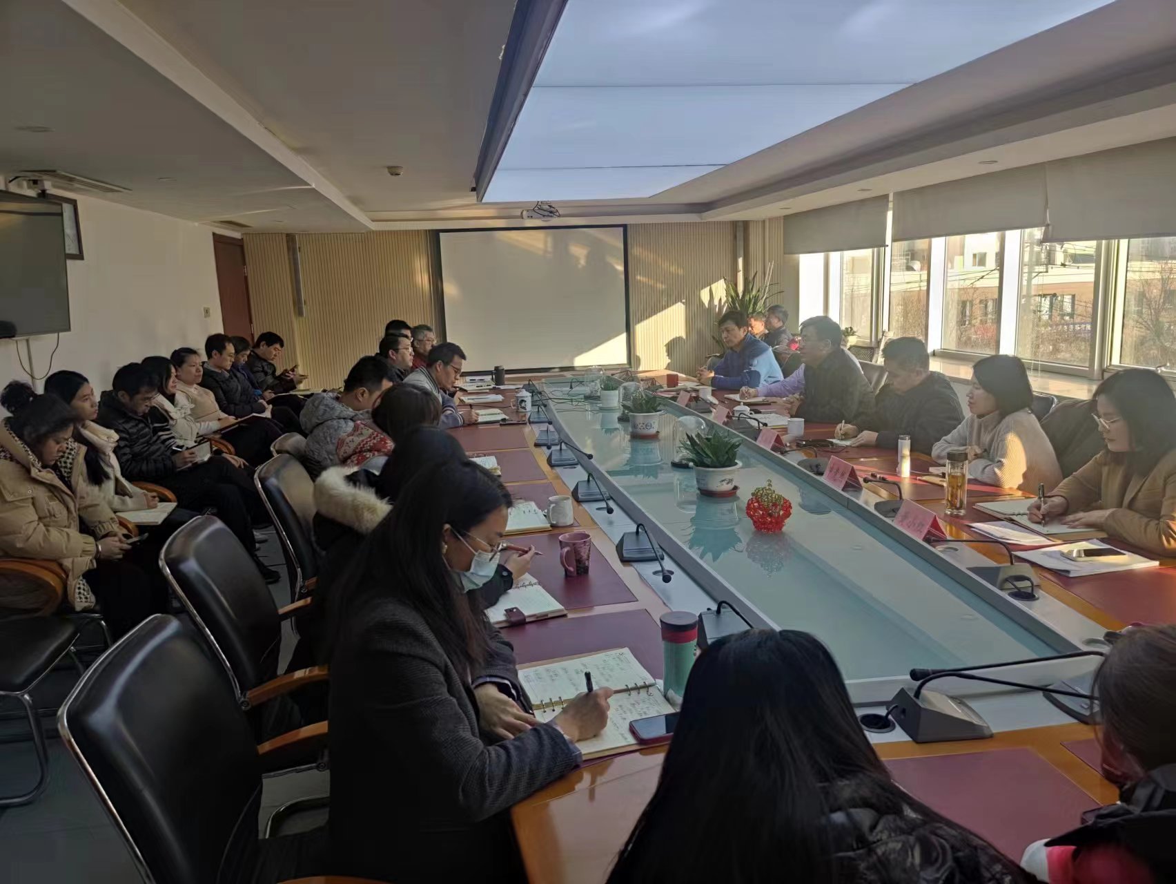北京市残疾人联合会-教就系统传达学习市残联警示教育大会精神