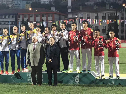 北京市残疾人联合会-第二十三届夏季听障奥运会闭幕北京运动员征战赛场为国争光