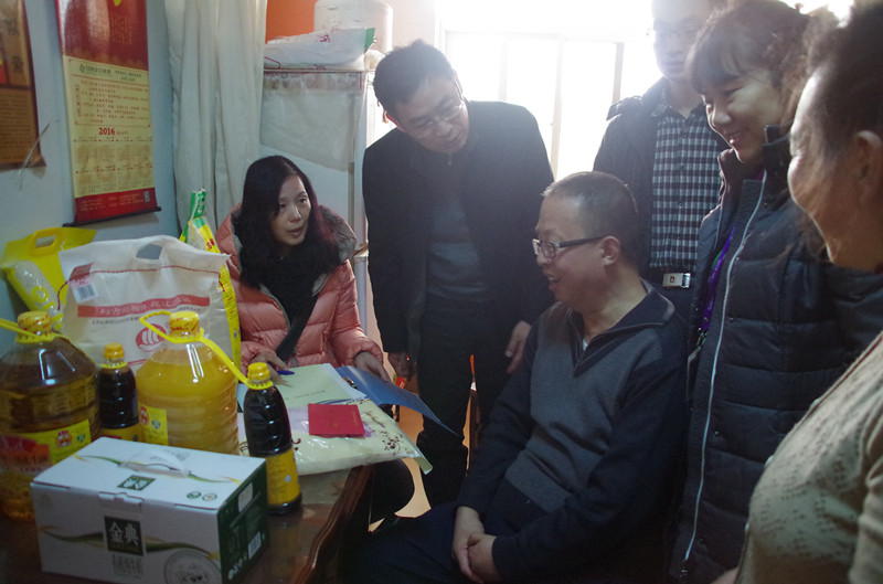 北京市残疾人联合会-朝阳区残联走访慰问残疾人监测户