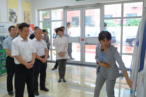 北京市残疾人联合会-海淀区政协副主席李伟一行调研残疾人工作