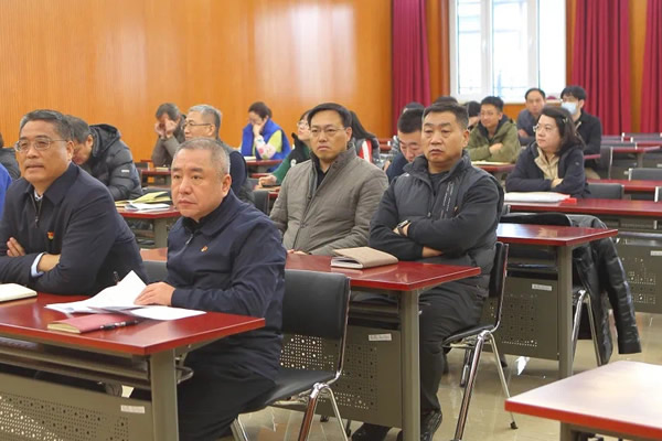 北京市残疾人联合会-海淀区残联召开春节前廉政警示教育和安全生产工作大会