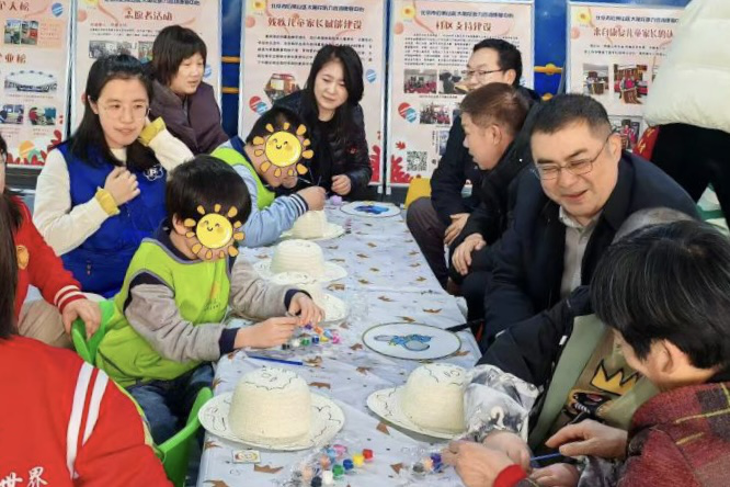 北京市残疾人联合会-石景山区残联、区审计局共同开展“情暖雷锋日”主题活动
