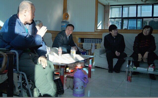 北京市残疾人联合会-房山区人大、政协领导节前慰问残疾人
