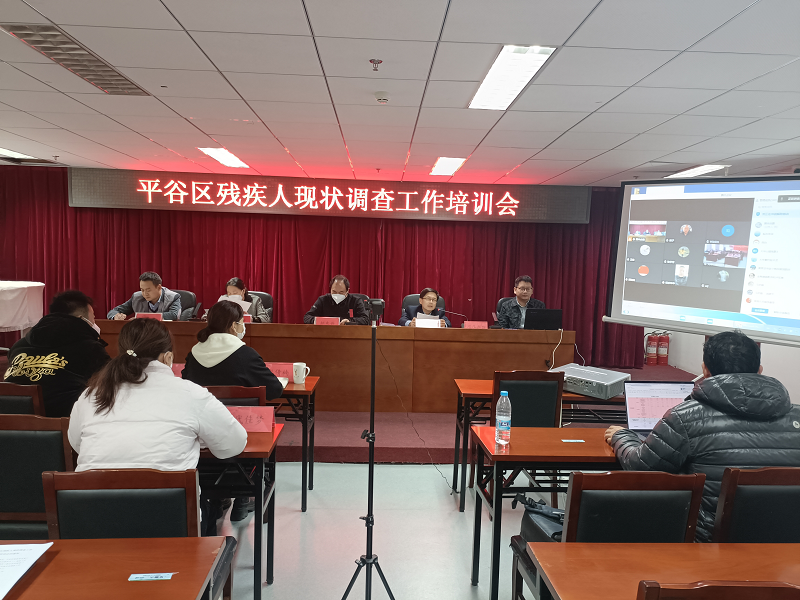 北京市残疾人联合会-谋划全局 精准发力 扎实推进残疾人事业全面发展——平谷区残疾人现状调查工作培训会