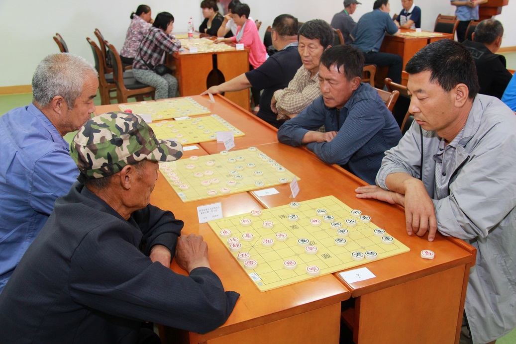 图为比赛现场
