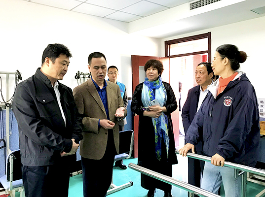 北京市残疾人联合会-市残联党组书记郭旭升调研通州残疾人工作