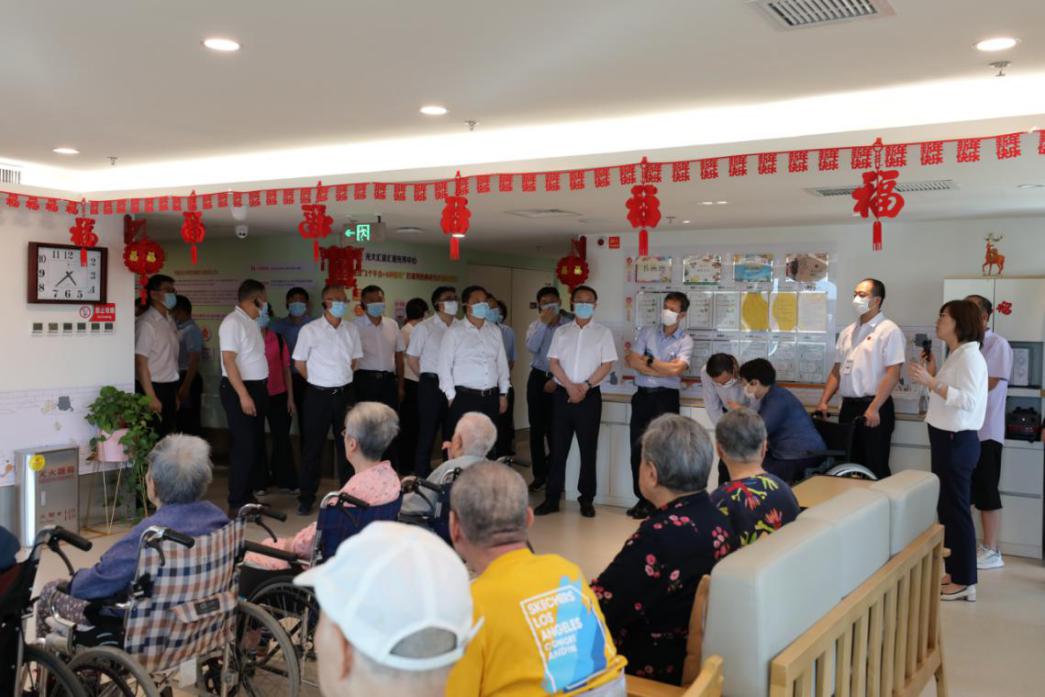 北京市残疾人联合会-全国省级残联主要负责同志到北京市残疾人服务示范中心调研