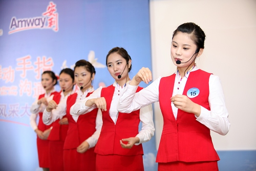 图片为：参赛选手在比赛现场