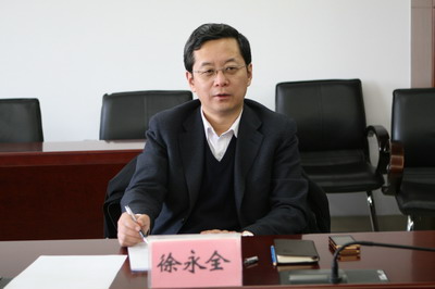 图为海淀区副区长徐永全