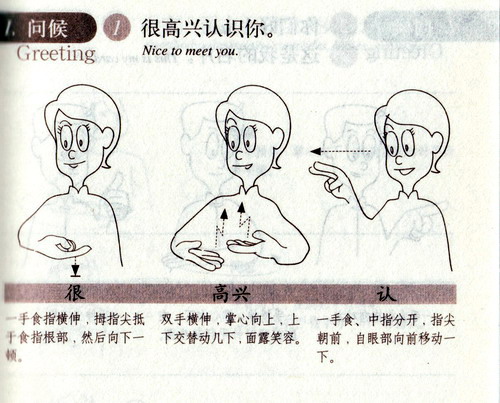 很高兴认识你。
