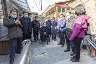 图为检查现场