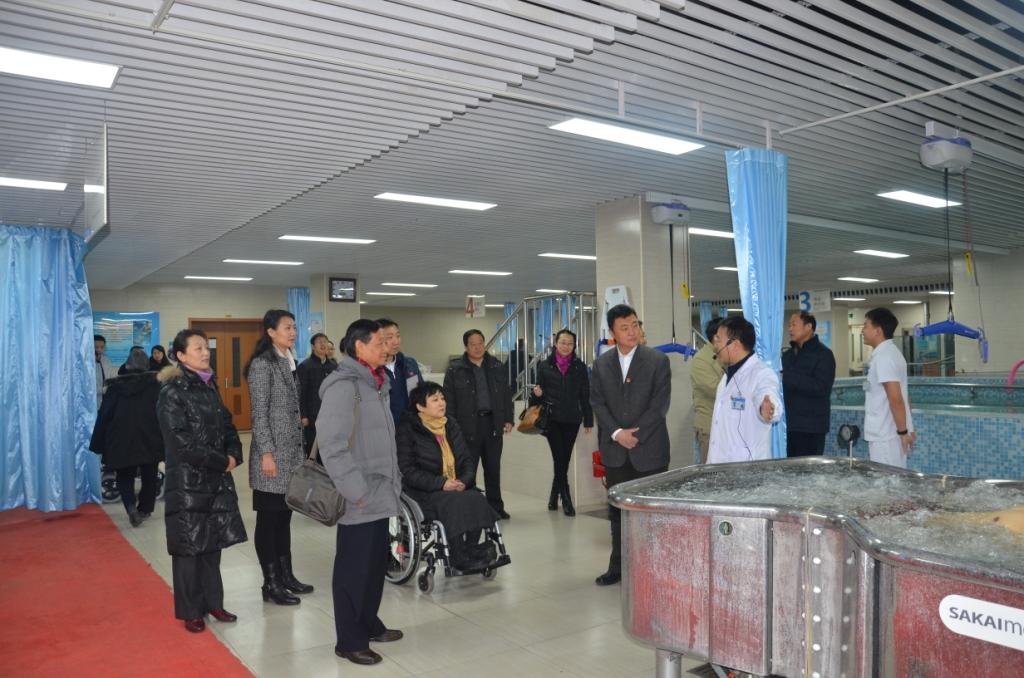 参观北京康复医院康复诊疗中心现场图