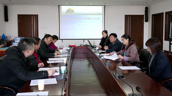 图为检查指导现场