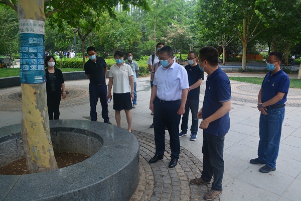 图为调研现场