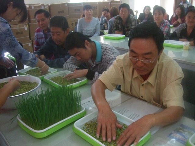 图为  职业技能培训活动现场